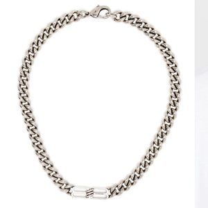 Balenciaga BB-Icon curb chain necklace